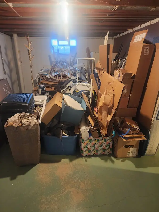 Roll-off dumpster container at job site for 15 Yard Dumpster Rental in West Rancho Dominguez